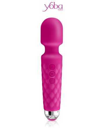 Vibro Love Wand rechargeable rose - Yoba16835oralove