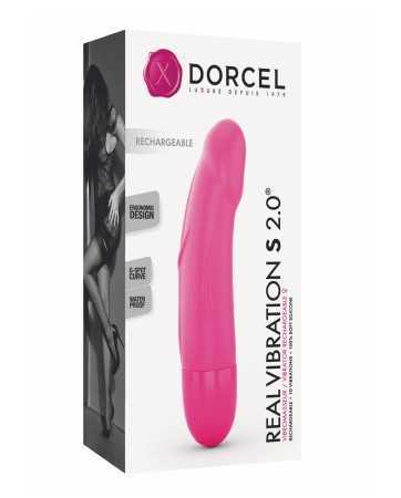 Vibro rechargeable Real Vibration rose S 2.0 - Dorcel16913oralove