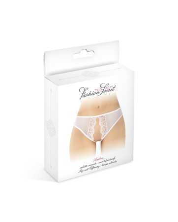 Culotte blanche ouverte Ambre - Fashion Secret17708oralove