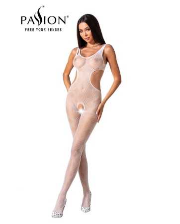 Combinaison résille BS085 - Blanc18161oralove