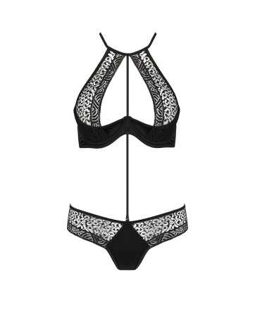 Ensemble Scarlet Bikini noir - Passion18308oralove