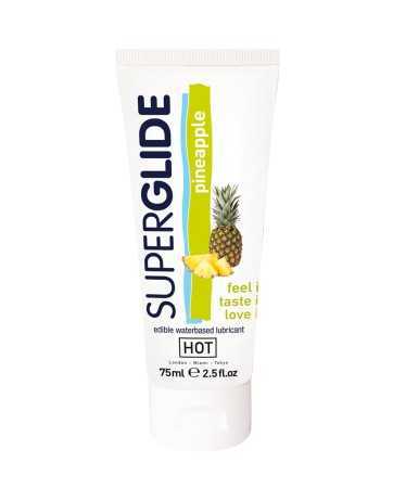 Lubrifiant Comestible SuperGlide ananas - HOT18485oralove