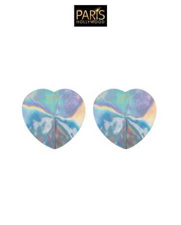 Silver hologram nipples - Paris Hollywood18589oralove