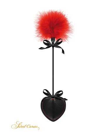 Tapette pique avec pompon rouge - Sweet Caress18683oralove