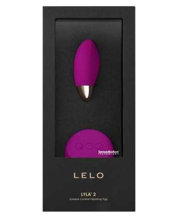 Oeuf vibrant Lyla 2 Deep Rose - Lelo18873oralove