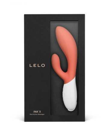 Vibro Rabbit Ina 3 Coral Red - Lelo18882oralove