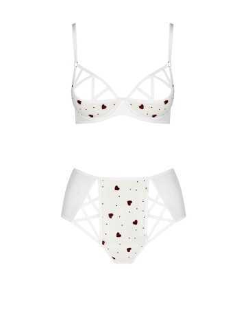 Bikini sexy blanc Lovelia - Passion19036oralove