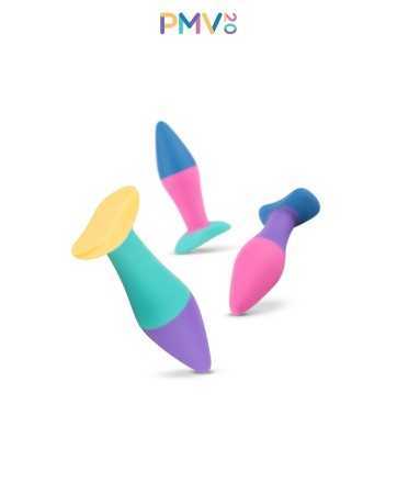 Coffret 3 plugs anal Koda - PMV2019113oralove