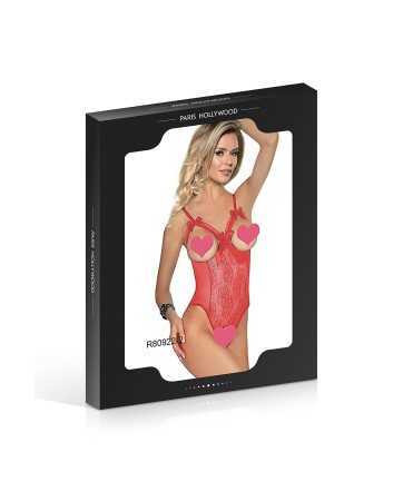 Body rouge ouvert - Paris Hollywood19483oralove